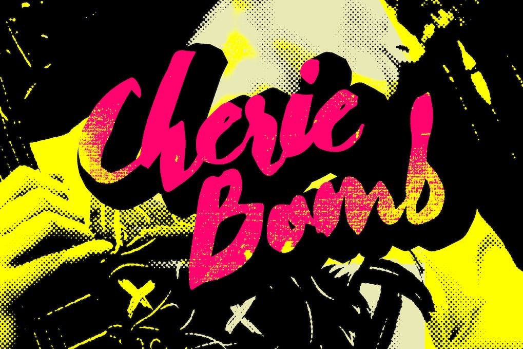 Шрифт Cherie Bomb